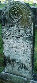 Albert Garren Headstone
