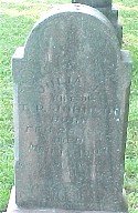 Julia Frady Johnson Headstone